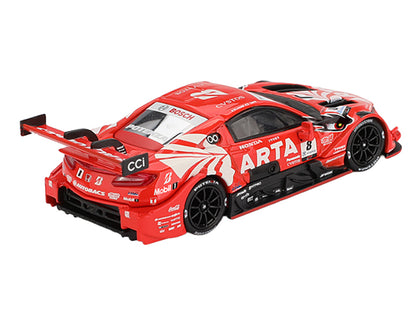 Honda NSX-GT "Type S" GT500 #8 Tomoki Nojiri - Toshiki Oyu "ARTA" "Super GT Series" (2023) Limited Edition 1/64 Diecast Model Car by Mini GT-DiecastModeler.com