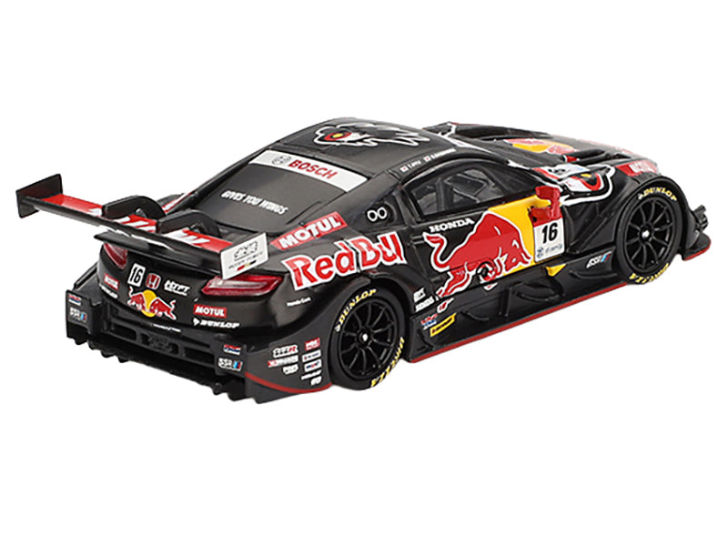 Honda NSX-GT "TYPE S" GT500 #16 Ukyo Sasahara - Toshiki Oyu "Team Red Bull Mugen" "Super GT Series" (2022) Limited Edition 1/64 Diecast Model Car by Mini GT