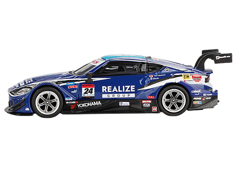 Nissan Z GT500 #24 Daiki Sasaki - Kohei Hirate "Kondo Racing - Realize Group" "Super GT Series" (2023) Limited Edition 1/64 Diecast Model Car by Mini GT-DiecastModeler.com