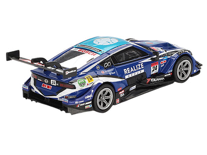 Nissan Z GT500 #24 Daiki Sasaki - Kohei Hirate "Kondo Racing - Realize Group" "Super GT Series" (2023) Limited Edition 1/64 Diecast Model Car by Mini GT-DiecastModeler.com