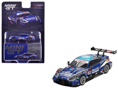 Nissan Z GT500 #24 Daiki Sasaki - Kohei Hirate "Kondo Racing - Realize Group" "Super GT Series" (2023) Limited Edition 1/64 Diecast Model Car by Mini GT-DiecastModeler.com