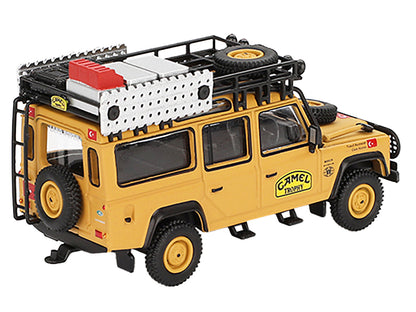 Land Rover Defender 110 Team Turkey "Camel Trophy Amazon" (1989) Limited Edition 1/64 Diecast Model Car by Mini GT