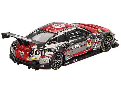 Nissan GT-R NISMO GT3 #11 Ryuichiro Tomita - Keishi Ishikawa - Yusuke Shiotsu "GAINER TANAX" "Super GT Series" (2023) Limited Edition 1/64 Diecast Model Car by Mini GT-DiecastModeler.com