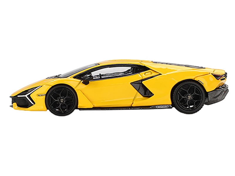 Lamborghini Revuelto Giallo (Yellow) Limited Edition 1/64 Diecast Model Car by Mini GT-DiecastModeler.com