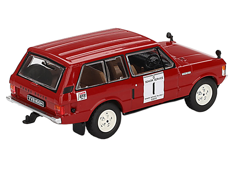 Range Rover RHD (Right Hand Drive) #1 Roger Crathorne Winner "International Hill Rally" (1971) Limited Edition 1/64 Diecast Model Car by Mini GT