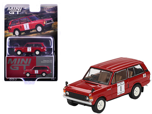 Range Rover RHD (Right Hand Drive) #1 Roger Crathorne Winner "International Hill Rally" (1971) Limited Edition 1/64 Diecast Model Car by Mini GT-DiecastModeler.com