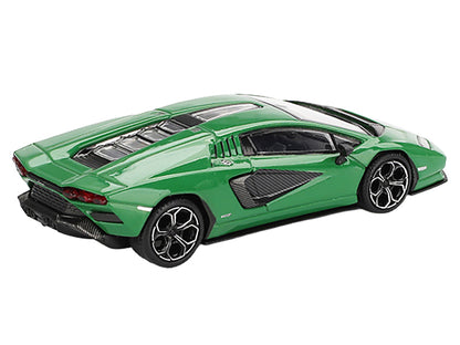 Lamborghini Countach LPI 800-4 Verde Medio Green Limited Edition 1/64 Diecast Model Car by Mini GT