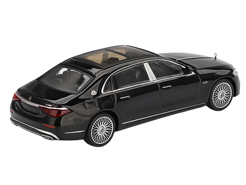Mercedes-Maybach S 680 Black Limited Edition 1/64 Diecast Model Car by Mini GT