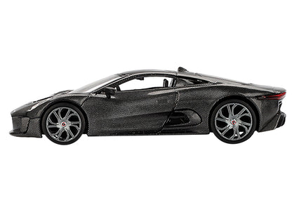 Jaguar C-X75 "Test Car" Black Carbon Limited Edition 1/64 Diecast Model Car by Mini GT