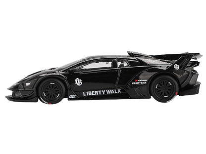 Lamborghini Murcielago GT EVO LB-Silhouette Works Black Limited Edition 1/64 Diecast Model Car by Mini GT