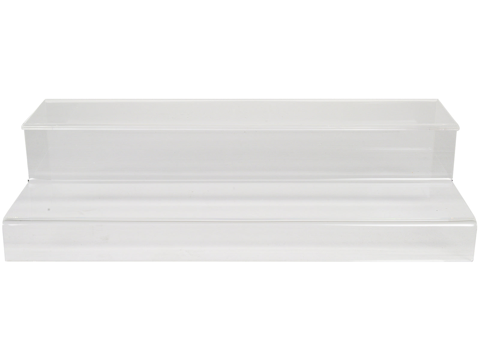 2 Tier Acrylic Stand Riser "Mijo Exclusives" for 1/64 Scale Models-DiecastModeler.com