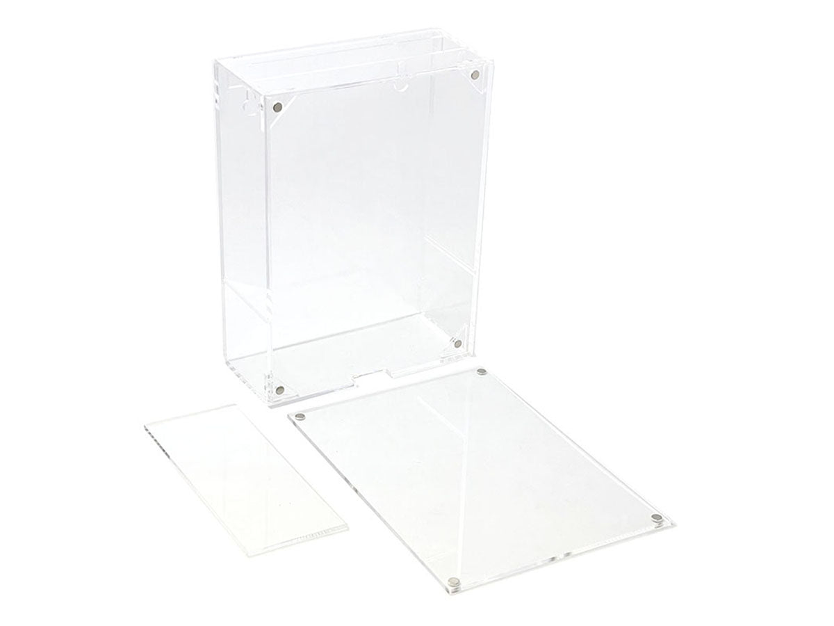Showcase Premium Collector Single Display Case with Shelf "Mijo Exclusives" for 1/64 Scale Models-DiecastModeler.com