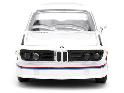 1975 BMW 3.0 CSL White with Red and Blue Stripes "Collection" Series 1/64 Diecast Model Car by Majorette-DiecastModeler.com