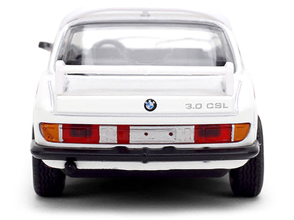 1975 BMW 3.0 CSL White with Red and Blue Stripes "Collection" Series 1/64 Diecast Model Car by Majorette-DiecastModeler.com