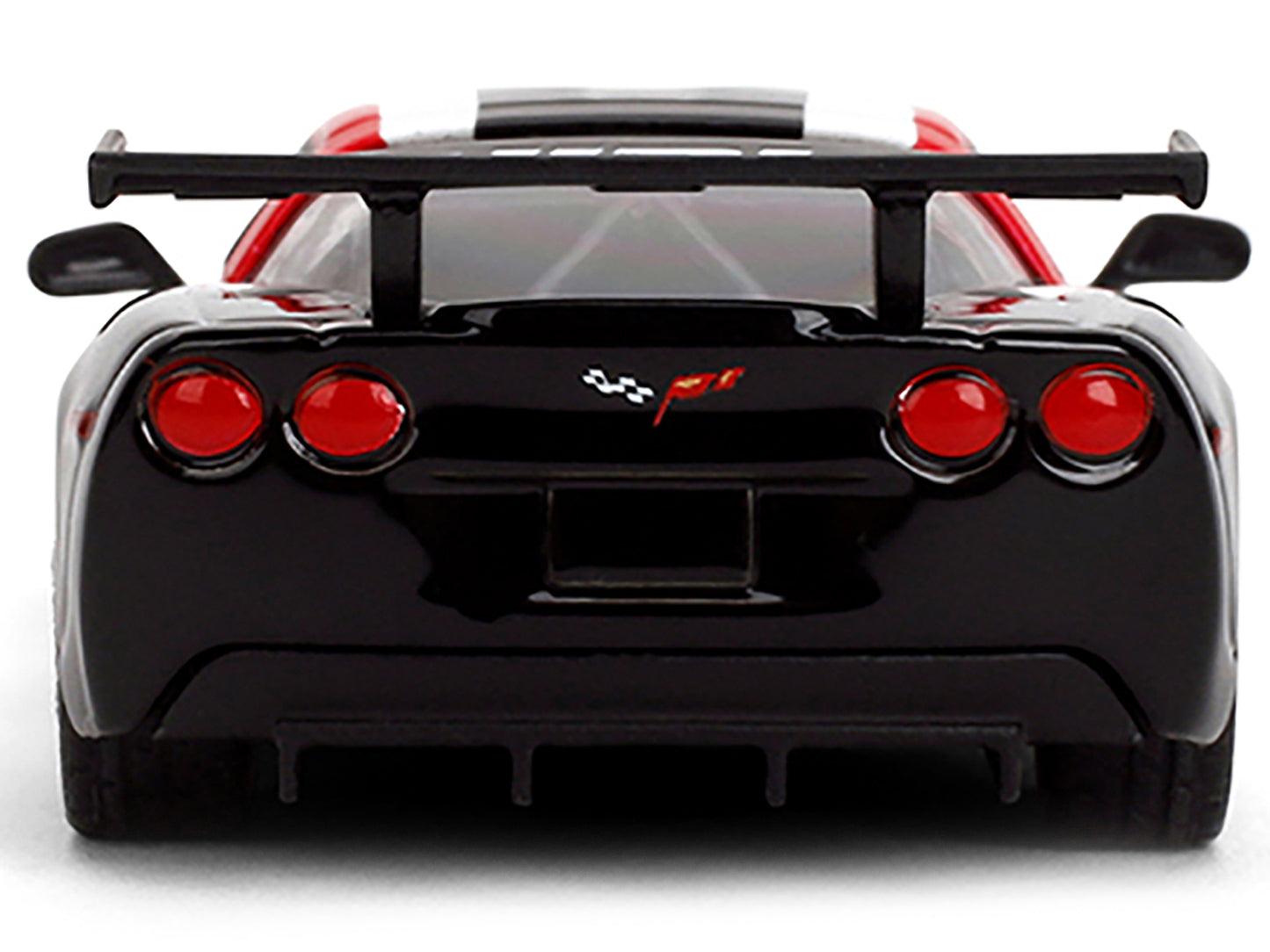 2005 Chevrolet Corvette C6R #16 White with Black and Red Graphics "Collection" Series 1/64 Diecast Model Car by Majorette-DiecastModeler.com