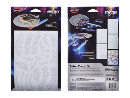USS Cerritos NCC-75567 Aztec Decal Set "Star Trek: Lower Decks" (2020-2024) TV Series 1/1400 Scale by Polar Lights