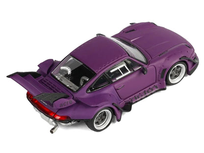 RWB 993 Rotana Matt Purple 1/64 Diecast Model Car by Model Model-DiecastModeler.com