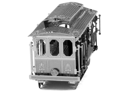 Model Kit San Francisco Cable Car "Powel & Mason St" (Easy Difficulty) Steel Model by Metal Earth-DiecastModeler.com