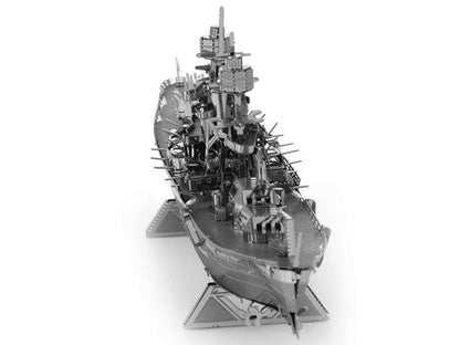 Model Kit USS Arizona Battleship (Challenging Difficulty) Steel Model by Metal Earth