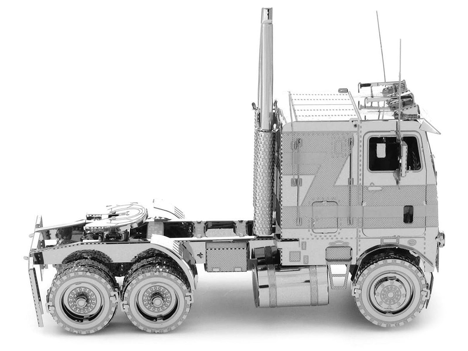 Model Kit Freightliner COE Truck (Challenging Difficulty) Steel Model by Metal Earth-DiecastModeler.com