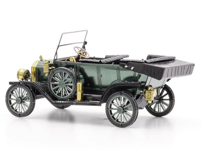 Model Kit 1910 Ford Model T Green (Moderate Difficulty) Steel Model by Metal Earth-DiecastModeler.com