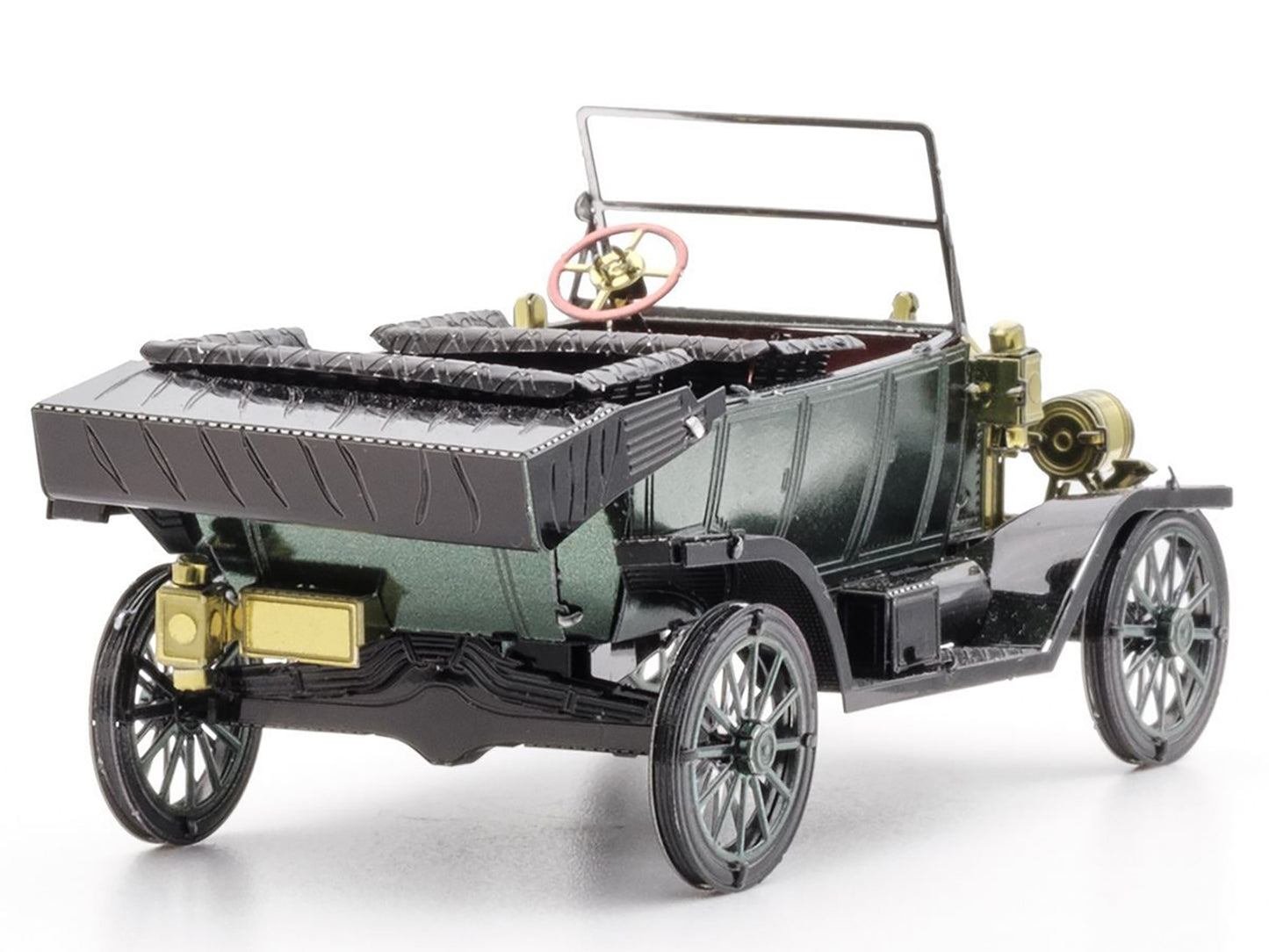 Model Kit 1910 Ford Model T Green (Moderate Difficulty) Steel Model by Metal Earth-DiecastModeler.com
