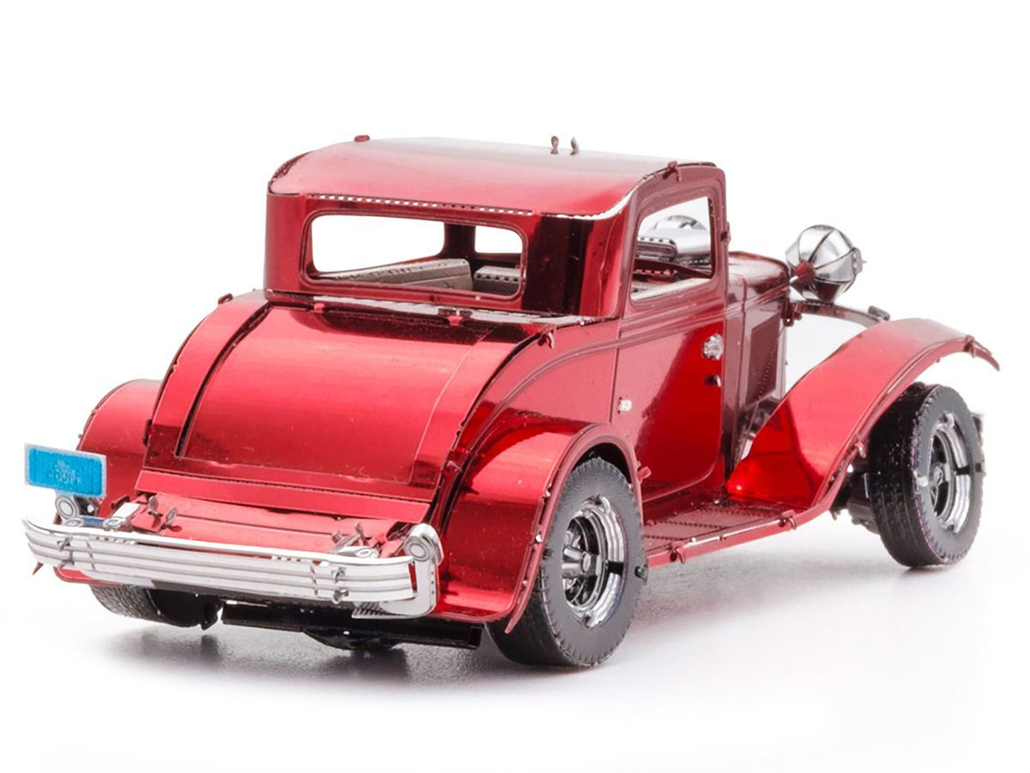 Model Kit 1932 Ford Coupe Red (Moderate Difficulty) Steel Model by Metal Earth-DiecastModeler.com
