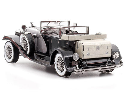 Model Kit 1935 Duesenberg Model J Black (Moderate Difficulty) Steel Model by Metal Earth-DiecastModeler.com
