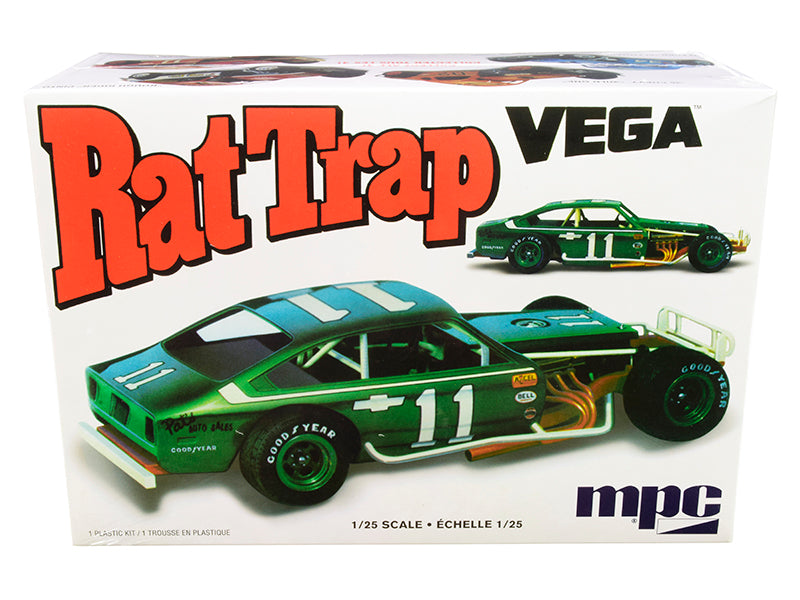 Skill 2 Model Kit Chevrolet Vega Modified "Rat Trap" 1/25 Scale Model by MPC-DiecastModeler.com
