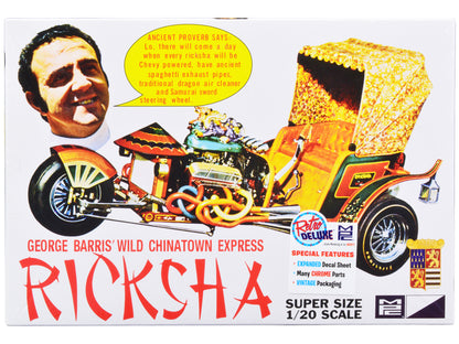 Skill 2 Model Kit George Barris' Wild Chinatown Express Ricksha 1/20 Scale Model by MPC-DiecastModeler.com