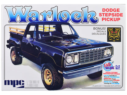 Skill 2 Model Kit 1977 Dodge Warlock Stepside Pickup Truck 1/25 Scale Model by MPC-DiecastModeler.com