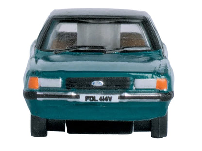 Ford Cortina Mk5 RHD (Right Hand Drive) Cosmos Blue Metallic with Black Top 1/148 (N) Scale Diecast Model Car by Oxford Diecast