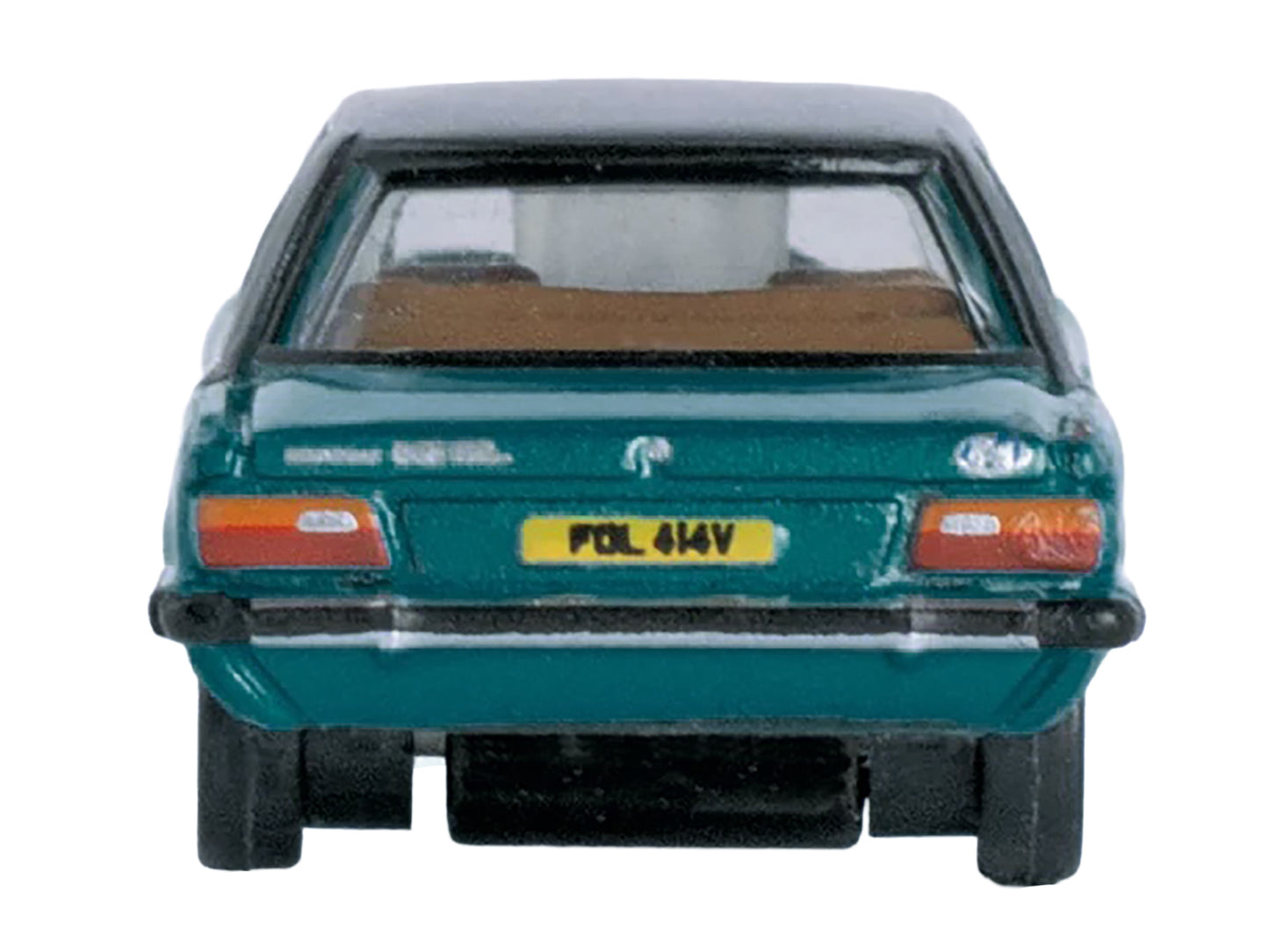 Ford Cortina Mk5 RHD (Right Hand Drive) Cosmos Blue Metallic with Black Top 1/148 (N) Scale Diecast Model Car by Oxford Diecast