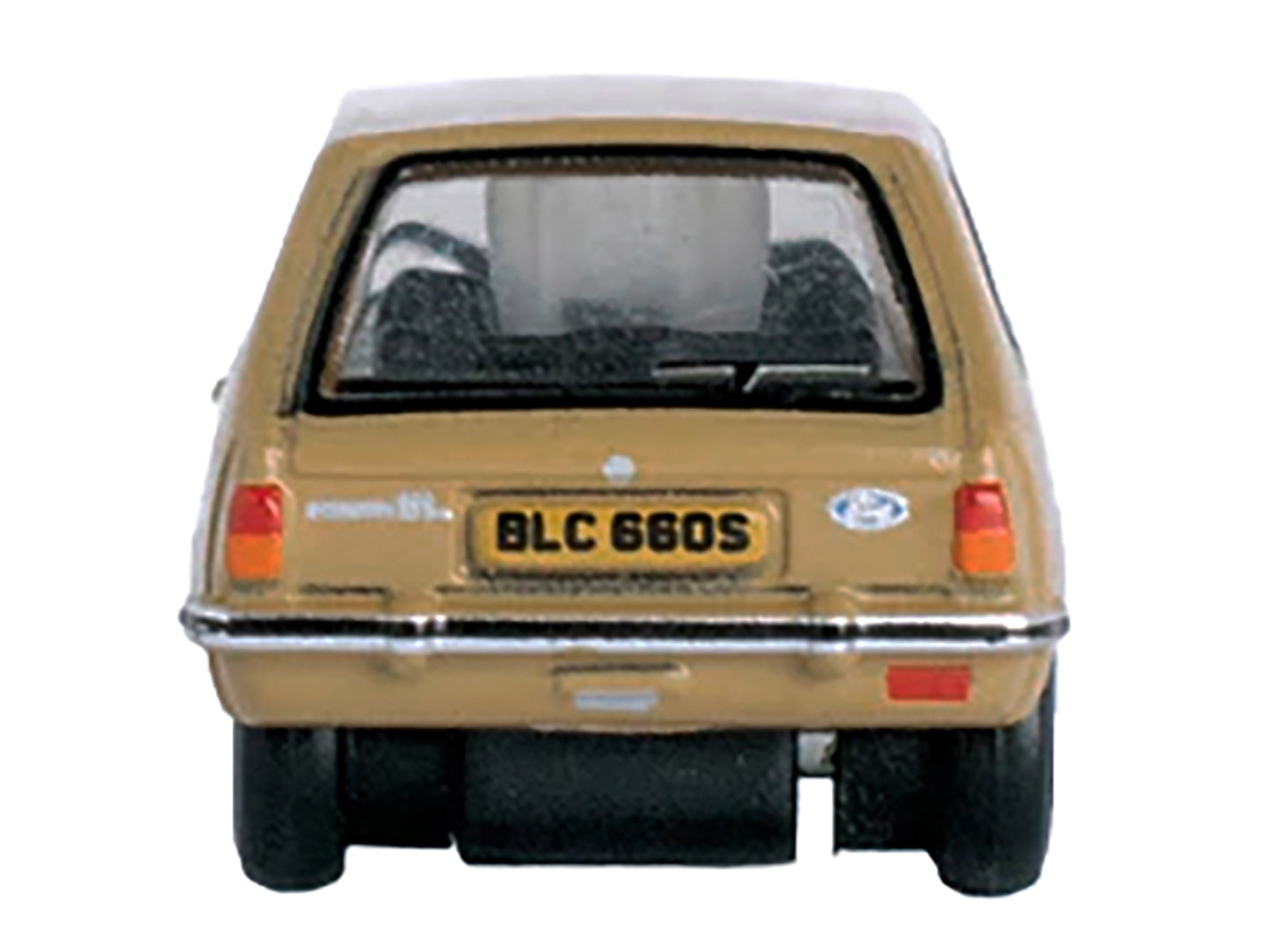 Ford Fiesta Mk1 RHD (Right Hand Drive) Nevada Beige 1/148 (N) Scale Diecast Model Car by Oxford Diecast