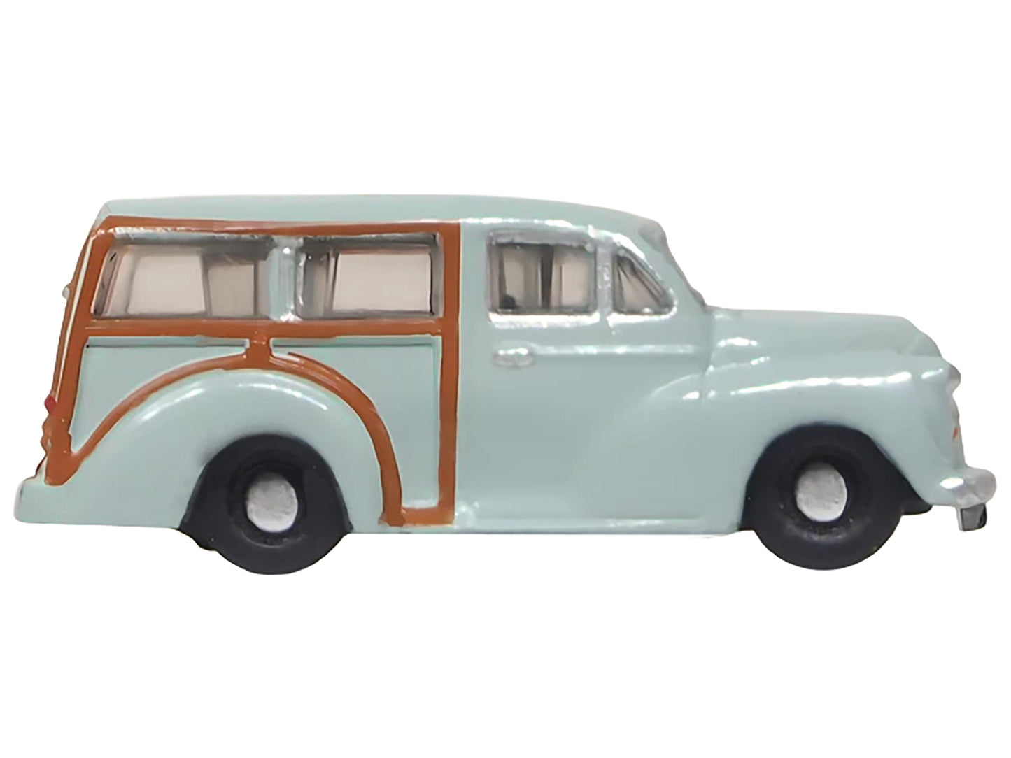 Morris Minor Traveller Smoke Gray 1/148 (N) Scale Diecast Model Car by Oxford Diecast