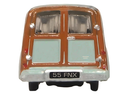 Morris Minor Traveller Smoke Gray 1/148 (N) Scale Diecast Model Car by Oxford Diecast