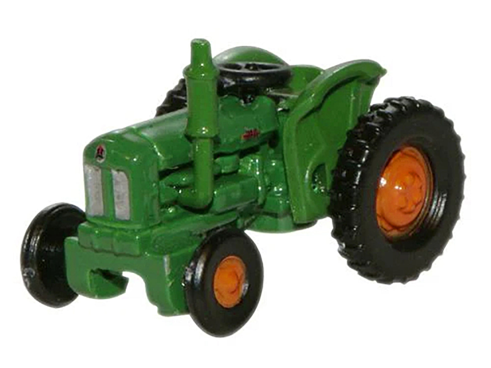 Fordson Tractor Green with Orange Wheels 1/148 (N) Scale Diecast Model Car by Oxford Diecast-DiecastModeler.com