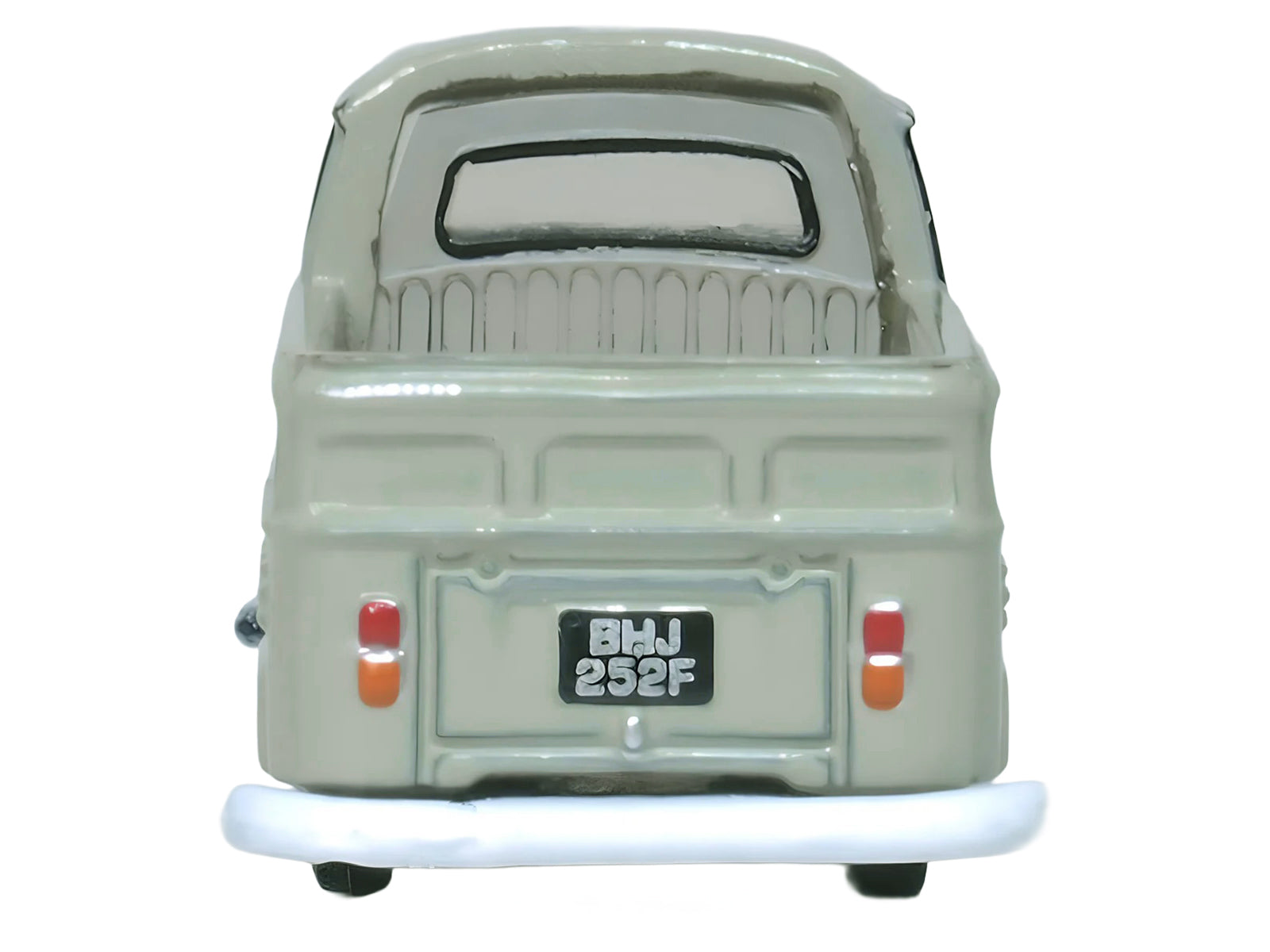 Volkswagen T2 Pickup Truck Light Gray 1/148 (N) Scale Diecast Model Car by Oxford Diecast-DiecastModeler.com