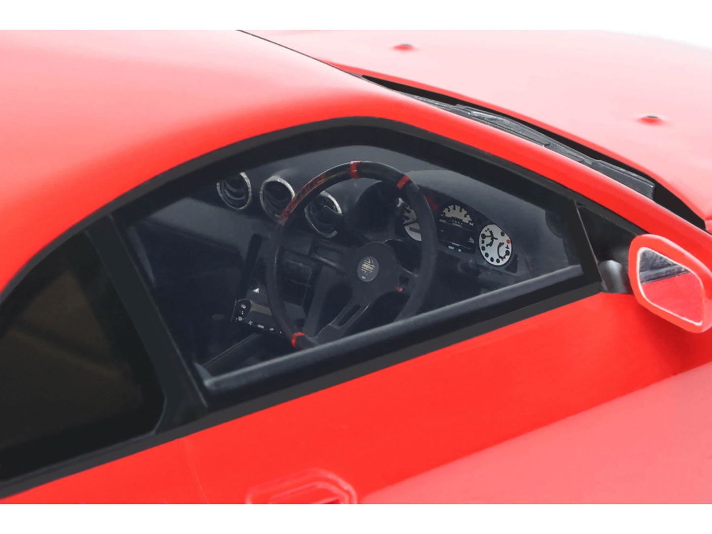 2014 Nissan Silvia (S15) RHD (Right Hand Drive) "Rocket Bunny" Red with Graphics Limited Edition to 2000 pieces Worldwide 1/18 Model Car by Otto Mobile