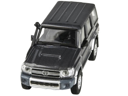 2014 Toyota Land Cruiser 76 Graphite Gray Metallic 1/64 Diecast Model Car by Paragon Models-DiecastModeler.com