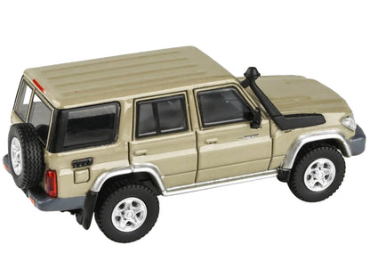 2014 Toyota Land Cruiser 76 Sandy Taupe Tan 1/64 Diecast Model Car by Paragon Models-DiecastModeler.com