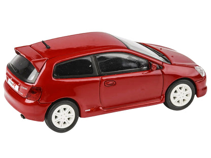 2001 Honda Civic Type R EP3 Milano Red 1/64 Diecast Model Car by Paragon Models-DiecastModeler.com