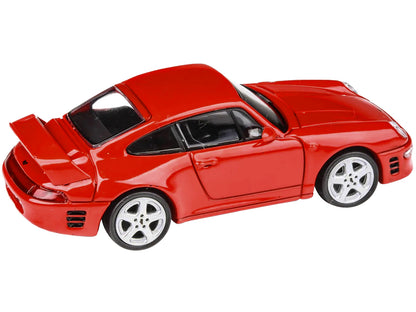 1995 RUF CTR2 Guards Red 1/64 Diecast Model Car by Paragon-DiecastModeler.com