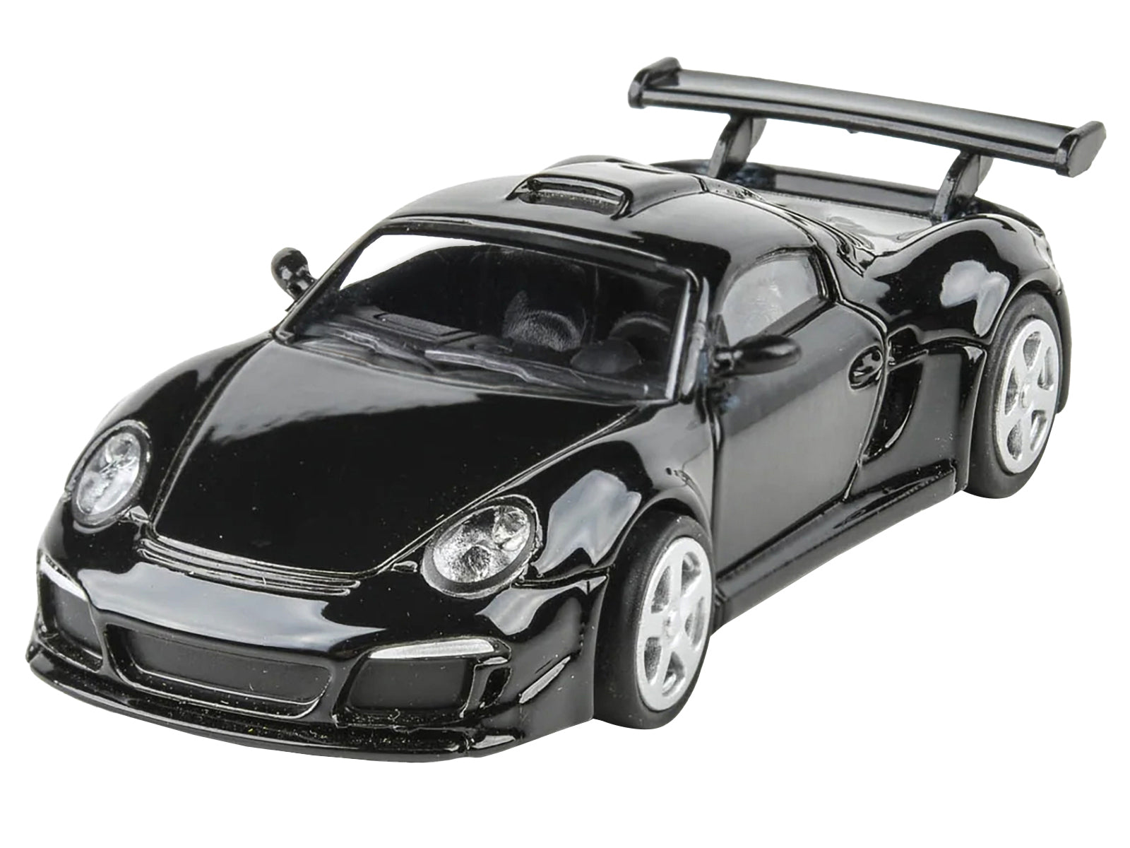 2012 RUF CTR3 Clubsport Black 1/64 Diecast Model Car by Paragon Models-DiecastModeler.com