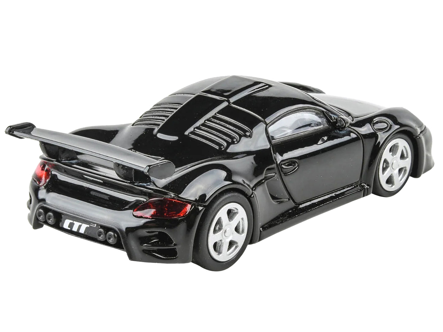 2012 RUF CTR3 Clubsport Black 1/64 Diecast Model Car by Paragon Models-DiecastModeler.com
