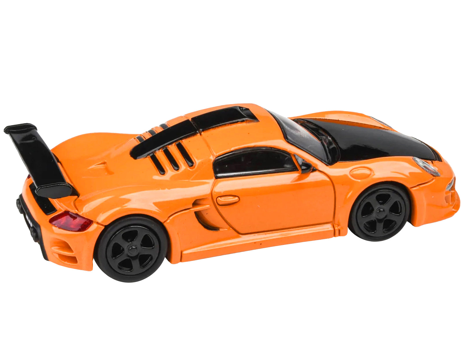 2012 RUF CTR3 Clubsport Orange with Black Hood 1/64 Diecast Model Car by Paragon Models-DiecastModeler.com