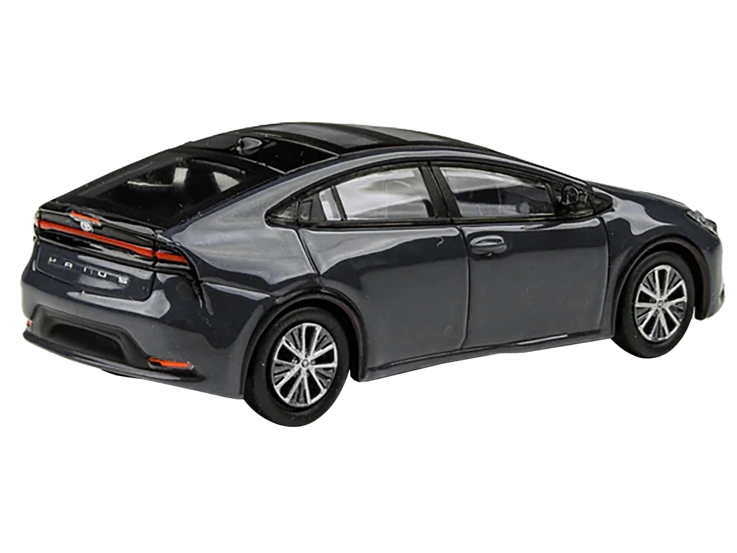2023 Toyota Prius Guardian Gray 1/64 Diecast Model Car by Paragon Models