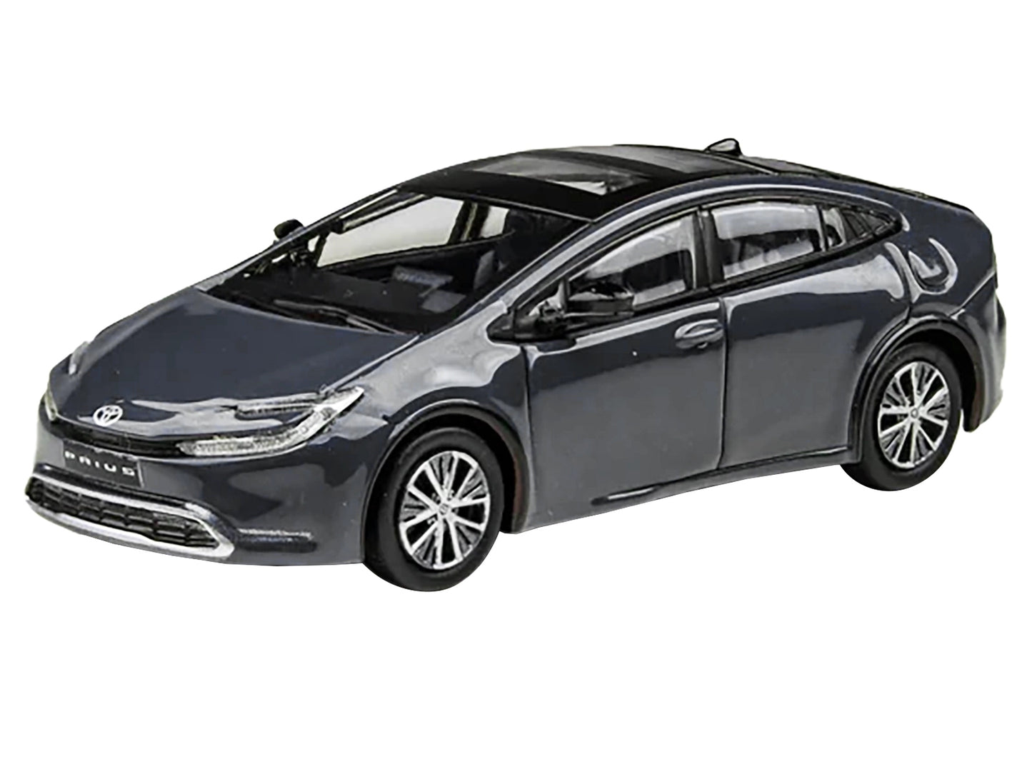 2023 Toyota Prius Guardian Gray 1/64 Diecast Model Car by Paragon Models