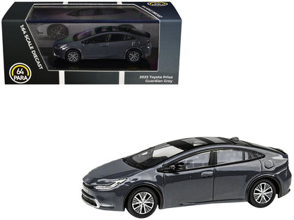 2023 Toyota Prius Guardian Gray 1/64 Diecast Model Car by Paragon Models