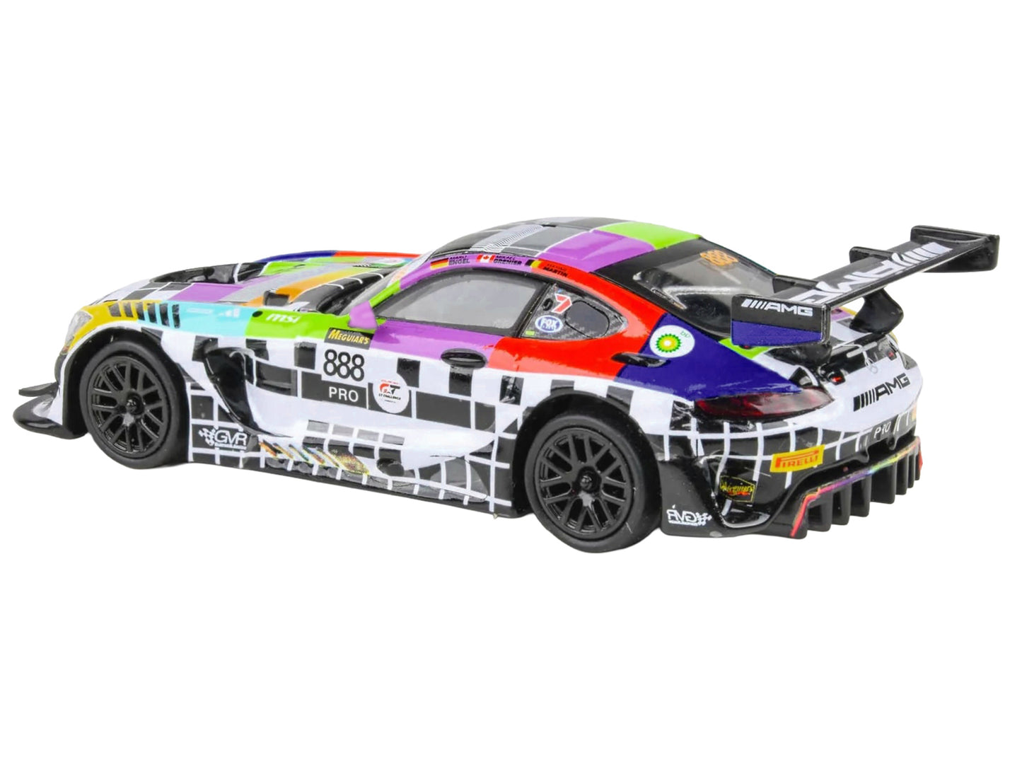 Mercedes-AMG GT3 #888 Maro Engel - Mikael Grenier - Maxime Martin "GruppeM Racing" "Bathurst 12 Hour" (2025) 1/64 Diecast Model Car by Paragon Models